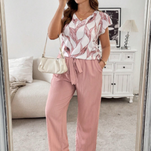 Ensemble 2 pièces confortable pour l'été-210