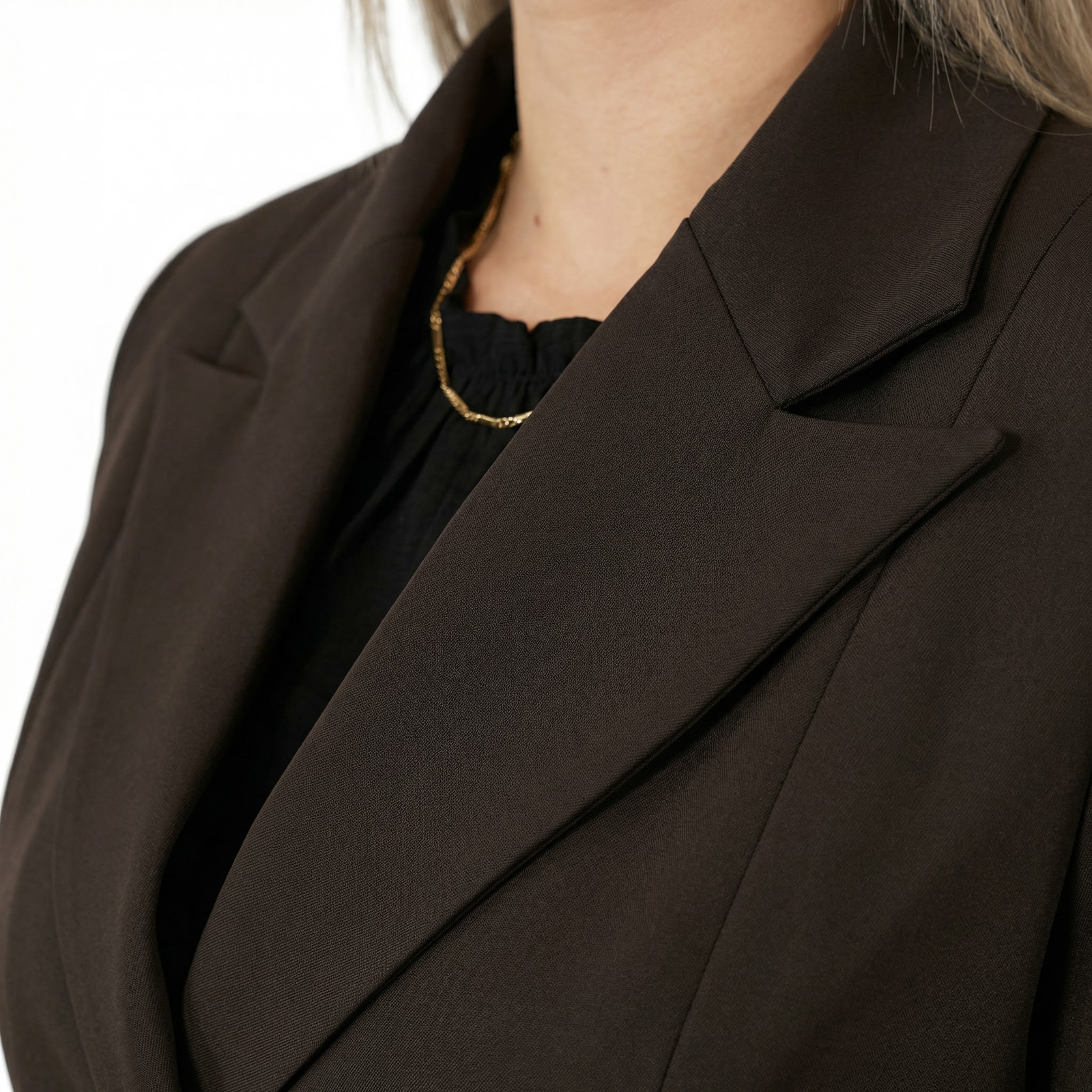 Blazer Doublé à Ceinture - Élégance et Chaleur pour l'Hiver – Image 6