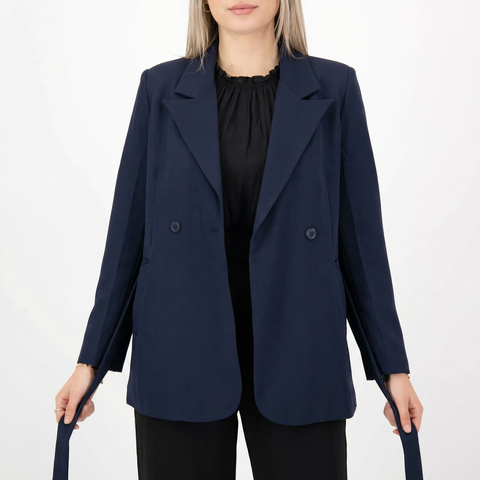 Veste Élégante à Ceinture - Disponible en 3 Couleurs