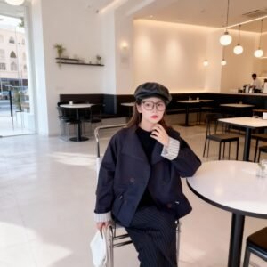 VESTE EN GABARDINE FEMME - ÉLÉGANCE ET CONFORT RÉUNIS